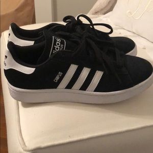 Black & White adidas campus sneakers